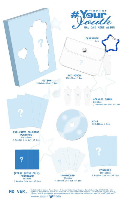 jstore_online_UAU_2ND_MINI_ALBUM_PLAYLIST_YOUR_YOUTH_MD_VER_detail