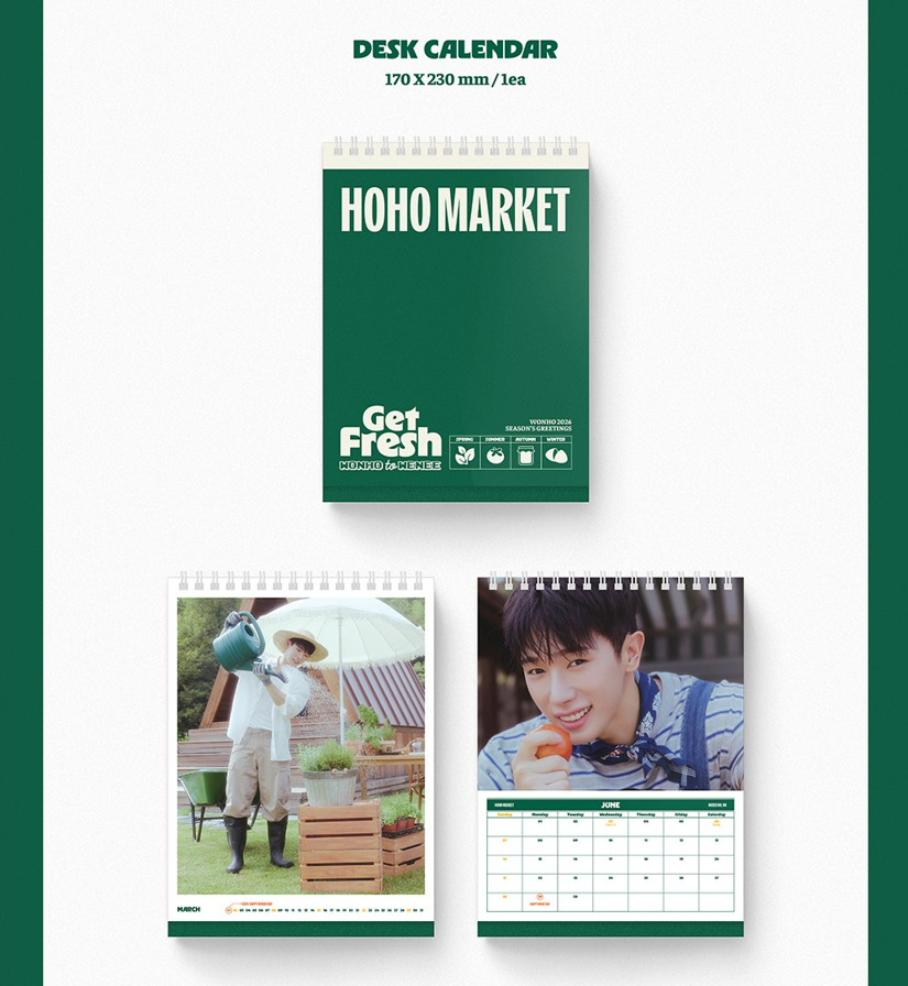 jstore_online_WONHO_2026_SEASONS_GREETINGS_HOHO_MARKET_desk_calendar