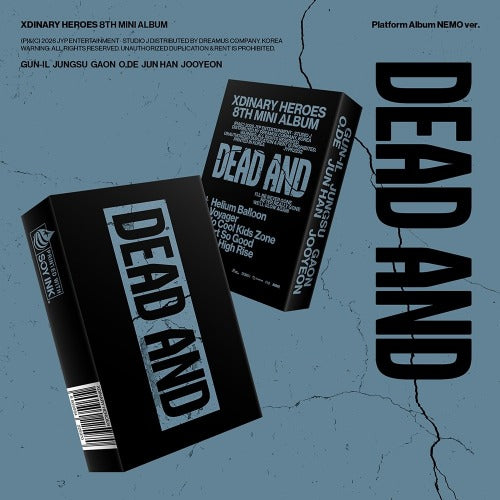 jstore_online_XDINARY_HEROES_8TH_MINI_ALBUM_DEAD_AND_PLATFORM_VER