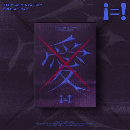 (Pre-Order) XLOV - I=! (THE 3RD EP) - SPECIAL PACK