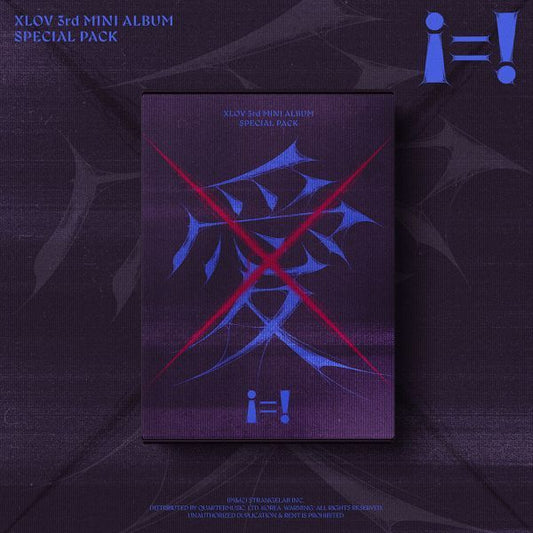 (Pre-Order) XLOV - I=! (THE 3RD EP) - SPECIAL PACK