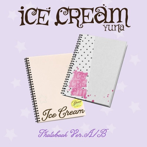 (Pre-Order) YUNA(ITZY) - ICE CREAM (PHOTOBOOK VER.)
