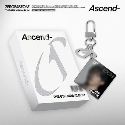 jstore_online_ZEROBASEONE_THE_6TH_MINI_ALBUM_ASCEND_LENTICULAR_KEYRING_VER