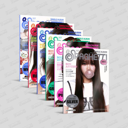 jstore_online__LE_SSERAFIM_1st_Single_Album_SPAGHETTI_COMPACT_Ver