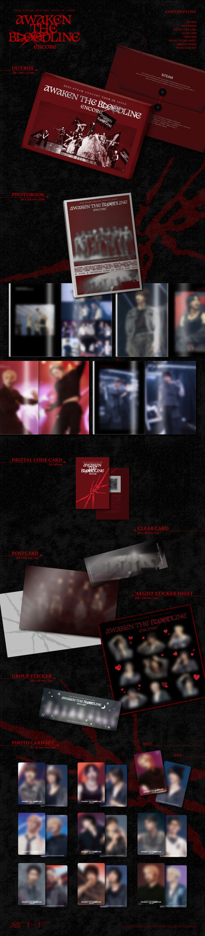 (Pre-Order) &TEAM CONCERT TOUR - AWAKEN THE BLOODLINE - ENCORE IN JAPAN
