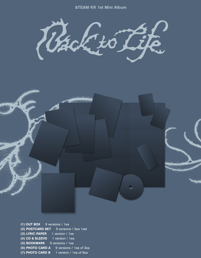 andTEAM &TEAM Back to Life CD 未使用 新品未開封 andTEAM &TEAM Back to Life CD 未使用 新品未開封 Back to Life