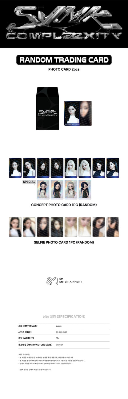 (Pre-Order) aespa - SYNK: COMPLaeXITY - RANDOM TRADING CARD