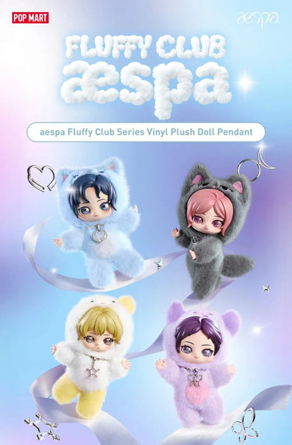 (Pre-Order) aespa - FLUFFY CLUB SERIES VINYL PLUSH DOLL PENDANT
