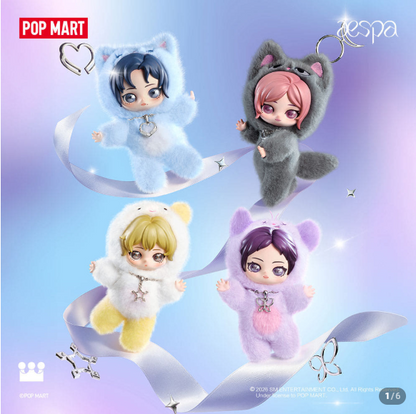 (Pre-Order) aespa - FLUFFY CLUB SERIES VINYL PLUSH DOLL PENDANT