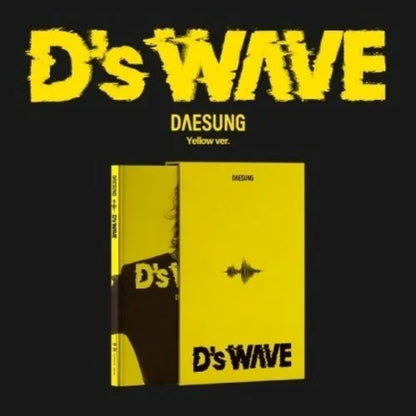 DAESUNG (BIGBANG) - D's WAVE (1ST MINI ALBUM) - YELLOW VER. (PHOTOBOOK)