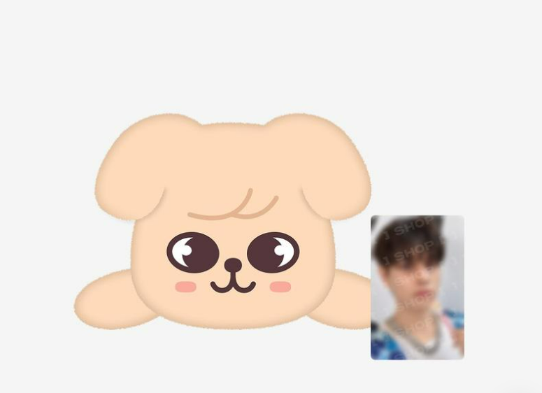 jstore_online_dominATE_PuppyM_PLUSH_LYING_VER_BY_SEUNGMIN_celebrATE_front