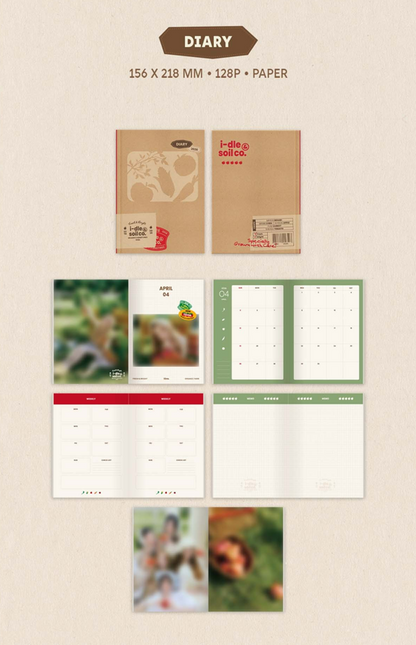 jstore_online_idle_2026_SEASONS_GREETINGS_idle_and_Soil_Co_diary