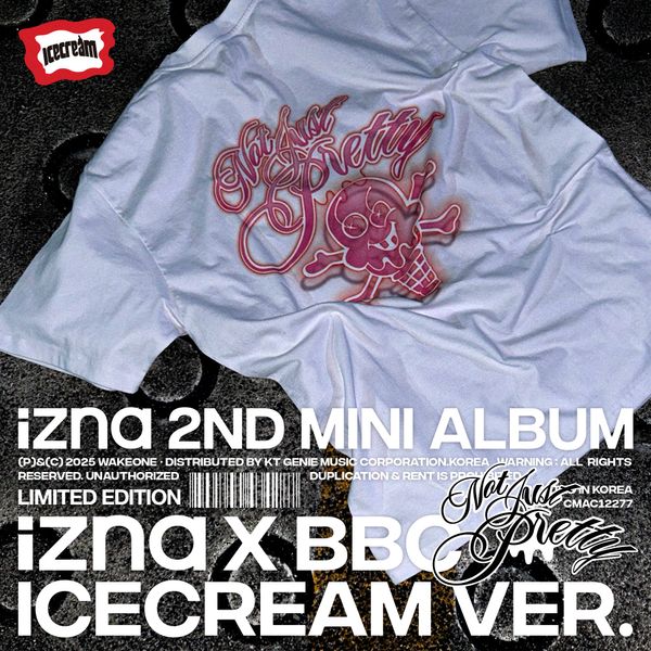 jstore_online_izna_2nd_Mini_Album_Not_Just_Pretty_izna_BBC_ICECREAM_Ver_Limited_Edition