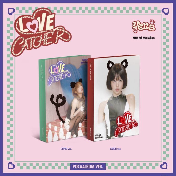 jstore_online_makestar_YENA_5TH_MINI_ALBUM_LOVE_CATCHER_POCAALBUM_VER