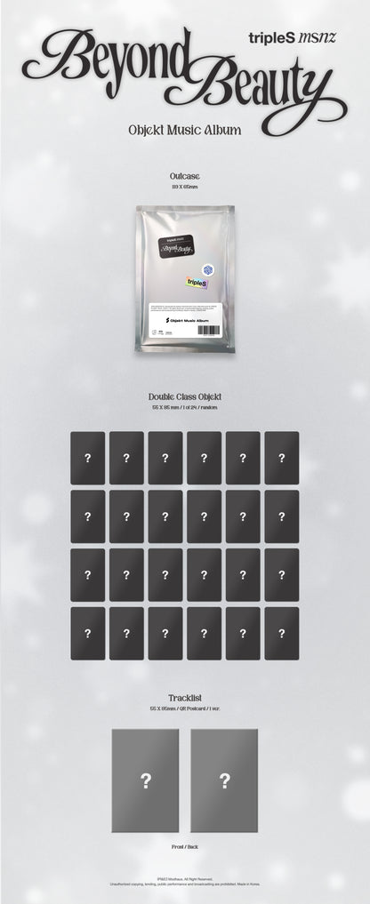 jstore_online_tripleS_Mini_Album_msnz_Beyond_Beauty_Objekt_Music_Album_Ver_content