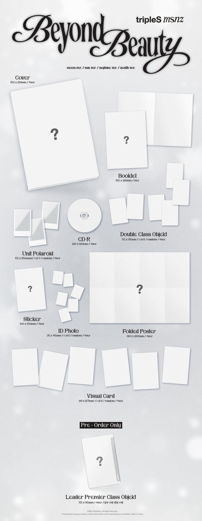 jstore_online_tripleS_Mini_Album_msnz_Beyond_Beauty_content