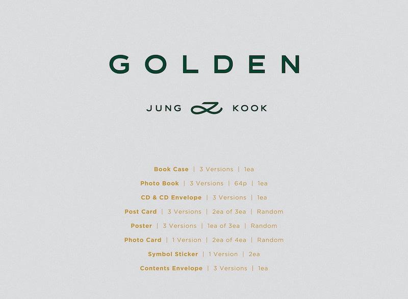 JUNG KOOK (BTS) - GOLDEN - J-Store Online