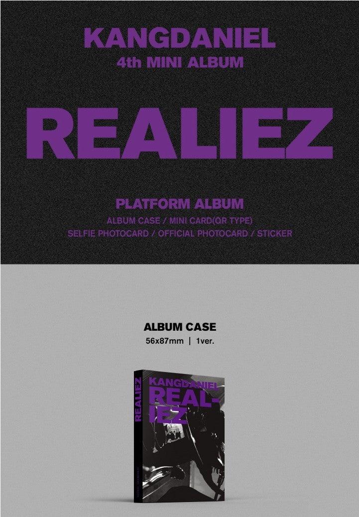 KANG DANIEL - REALIEZ (4TH MINI ALBUM) PLATFORM ALBUM - J-Store Online