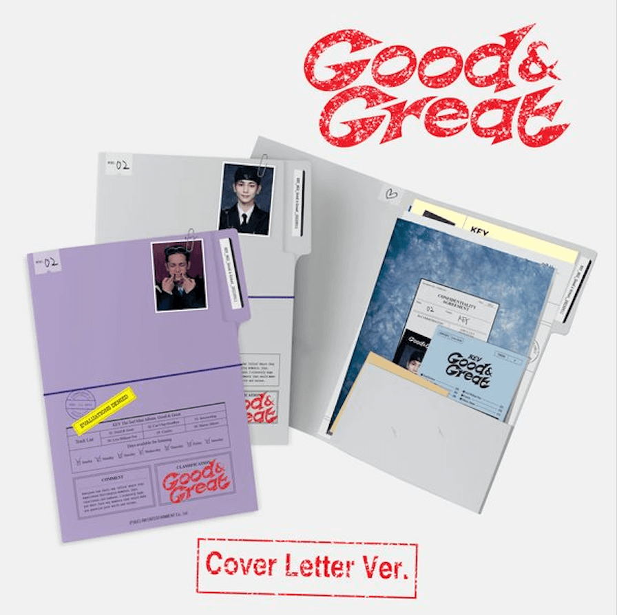 KEY - GOOD & GREAT (2ND MINI ALBUM) - COVER LETTER VERSION - J-Store Online