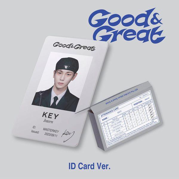 KEY - GOOD & GREAT (2ND MINI ALBUM) - QR VERSION - J-Store Online