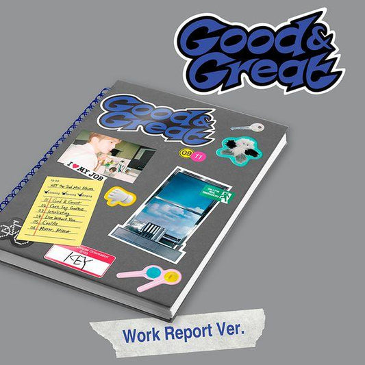 KEY - GOOD & GREAT (2ND MINI ALBUM) - WORK REPORT VERSION (PHOTOBOOK) - J-Store Online