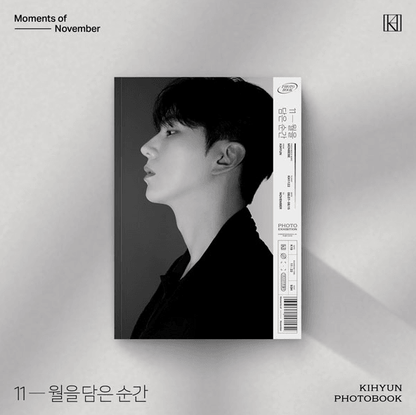 KIHYUN (MONSTA X) - PHOTOBOOK (MOMENTS OF NOVEMBER) - J-Store Online