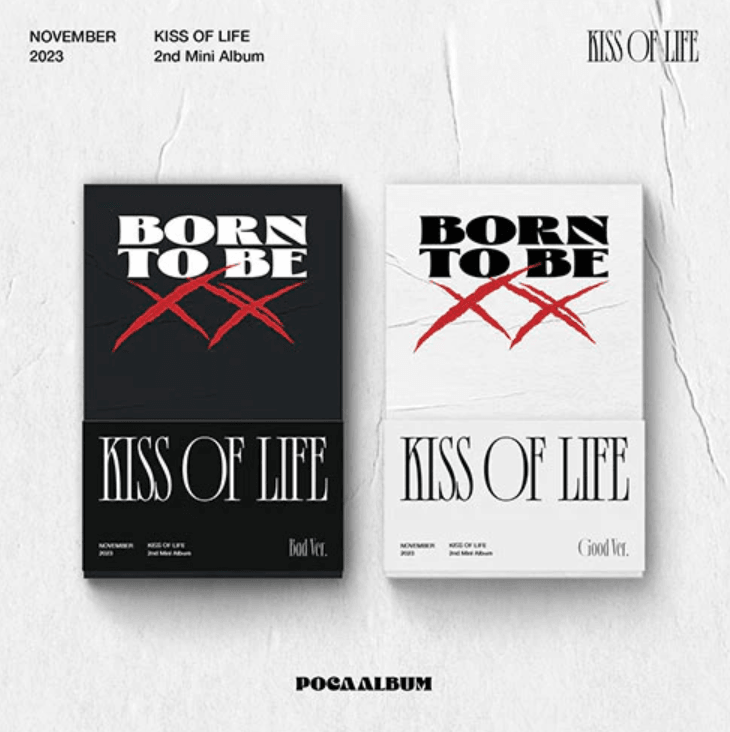 KISS OF LIFE - BORN TO BE XX (2ND MIMI ALBUM) - POCA ALBUM - J-Store Online