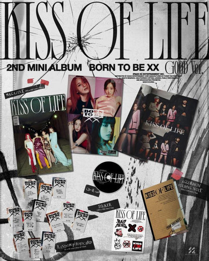 KISS OF LIFE - BORN TO BE XX (2ND MINI ALBUM) - J-Store Online