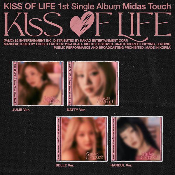 KISS OF LIFE - MIDAS TOUCH (1ST SINGLE ALBUM) - JEWEL VER. - J-Store Online