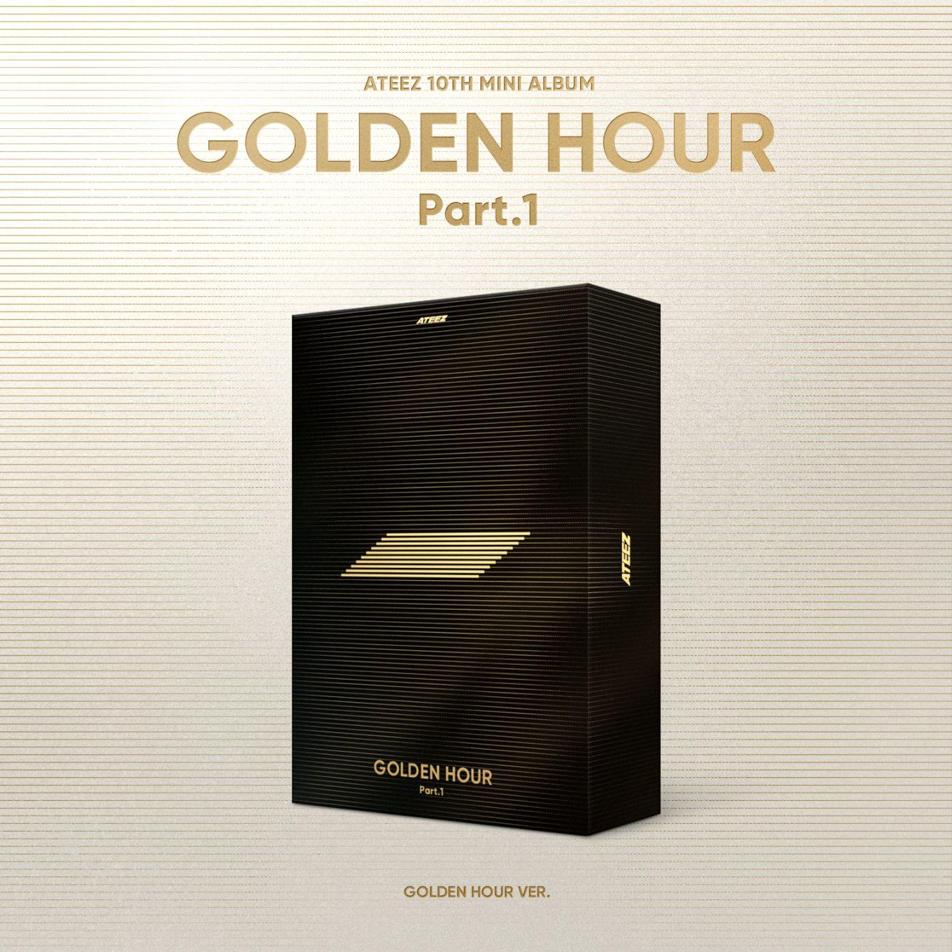 (KOREAN VERSION) ATEEZ - GOLDEN HOUR: PART.1 (10TH MINI ALBUM) - J-Store Online