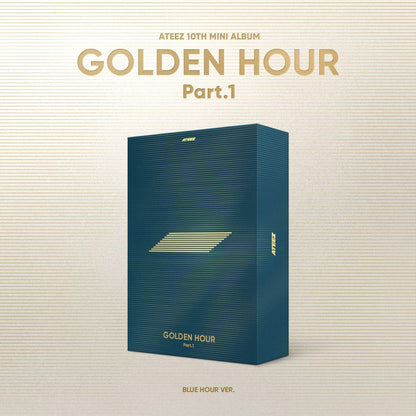 (KOREAN VERSION) ATEEZ - GOLDEN HOUR: PART.1 (10TH MINI ALBUM) - J-Store Online