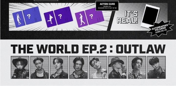 (KOREAN VERSION) ATEEZ - THE WORLD EP. 2: OUTLAW (PHOTOBOOK VERSION) - J-Store Online