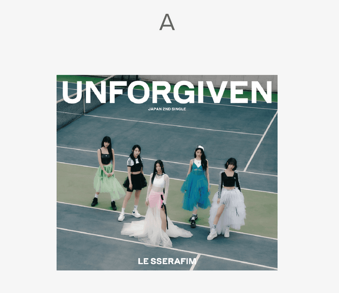 LE SSERAFIM - UNFORGIVEN (JAPAN 2ND SINGLE) - J-Store Online