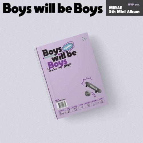 MIRAE - BOYS WILL BE BOYS (5TH MINI ALBUM) - J-Store Online