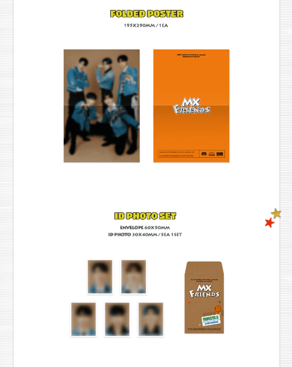 MONSTA X - 2023 MONSTA X 7TH OFFICIAL FANCLUB MONBEBE FAN-CONCERT (MX FRIENDS) - KIT - J-Store Online