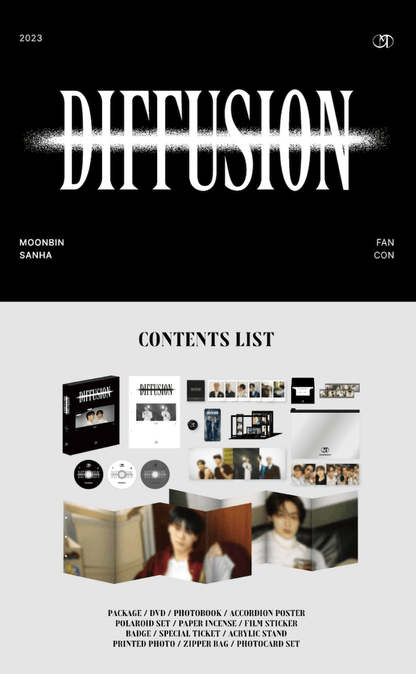 MOONBIN & SANHA (ASTRO) - FAN CON: DIFFUSION - DVD - J-Store Online