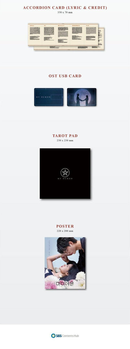 MY DEMON O.S.T. - USB ALBUM (TAROT CARD VERSION) - J-Store Online