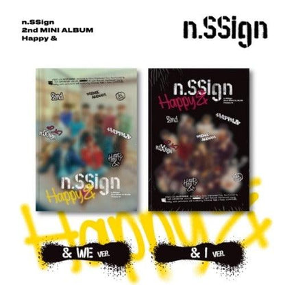 n.SSign - HAPPY& (2ND MINI ALBUM) - J-Store Online