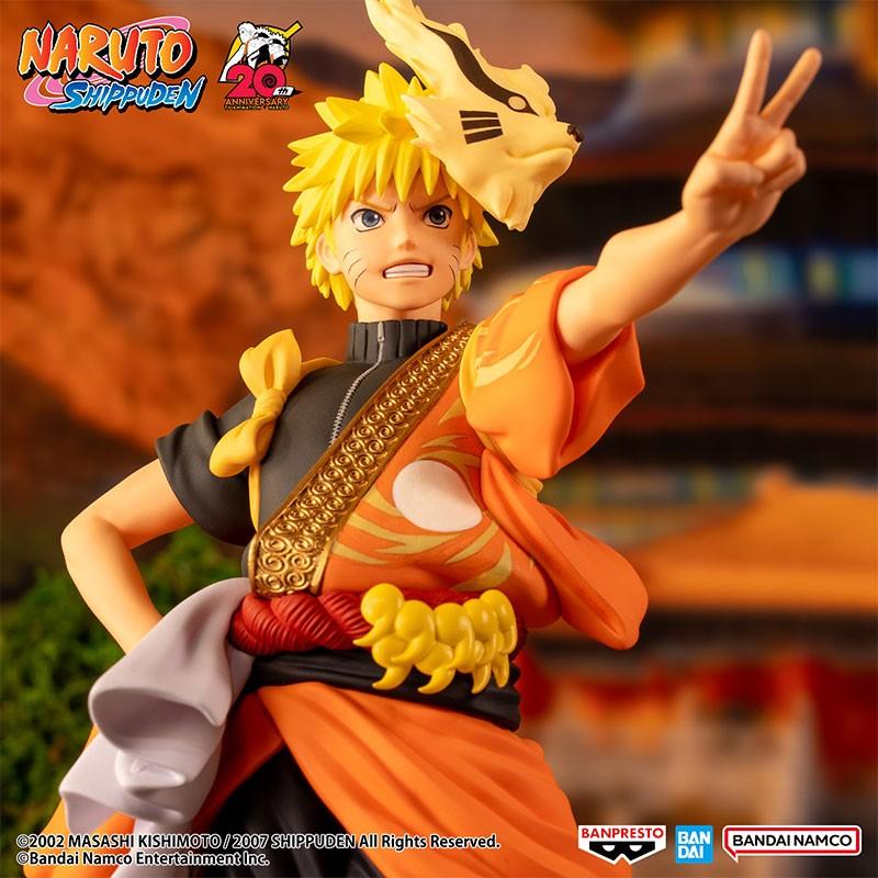 NARUTO SHIPPUDEN - UZUMAKI NARUTO - ANIMATION 20TH ANNIVERSARY COSTUME - J-Store Online