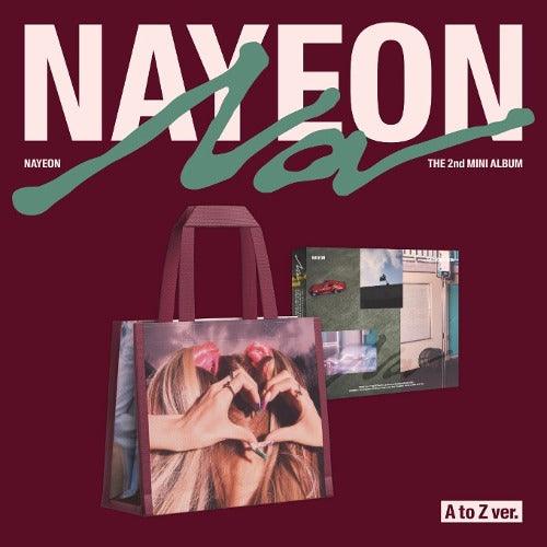 NAYEON (TWICE) - NA (2ND MINI ALBUM) LIMITED EDITION - A TO Z VER. - J-Store Online