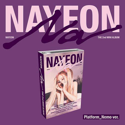 NAYEON (TWICE) - NA (2ND MINI ALBUM) - PLATFORM NEMO VER. (DIGITAL) - J-Store Online