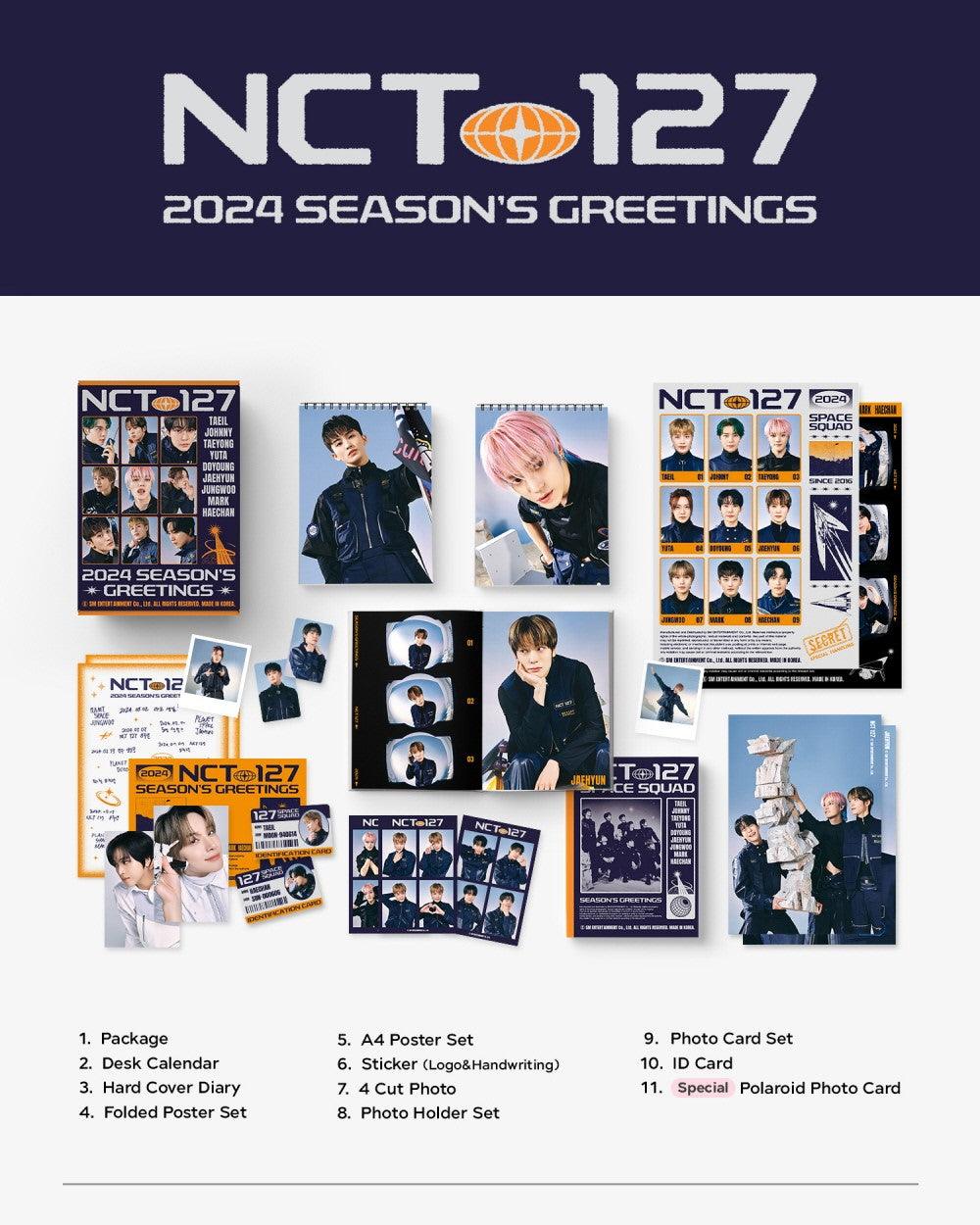 NCT 127 - 2024 SEASONS GREETING - J-Store Online