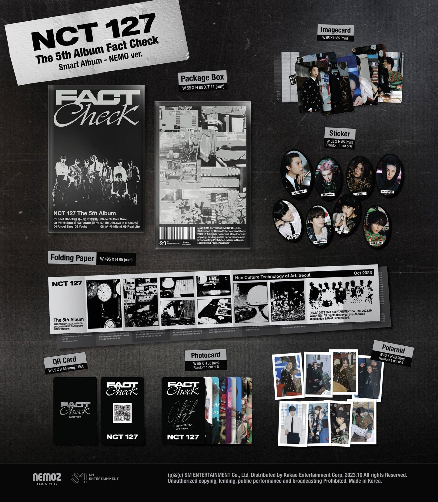 NCT 127 - VOL.5 FACT CHECK - NEMO VER. - J-Store Online