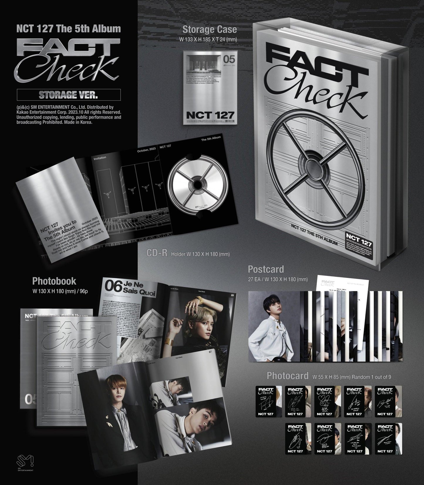 NCT 127 - VOL.5 FACT CHECK - STORAGE VER. - J-Store Online