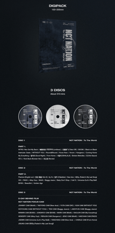 NCT - NCT NATION: TO THE WORLD IN INCHEON (2023 NCT CONCERT) - DVD - J-Store Online