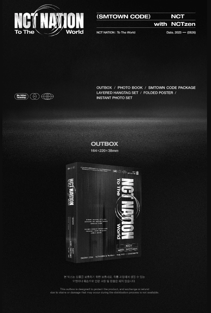 NCT - NCT NATION: TO THE WORLD IN INCHEON (2023 NCT CONCERT) - SMTOWN CODE - J-Store Online