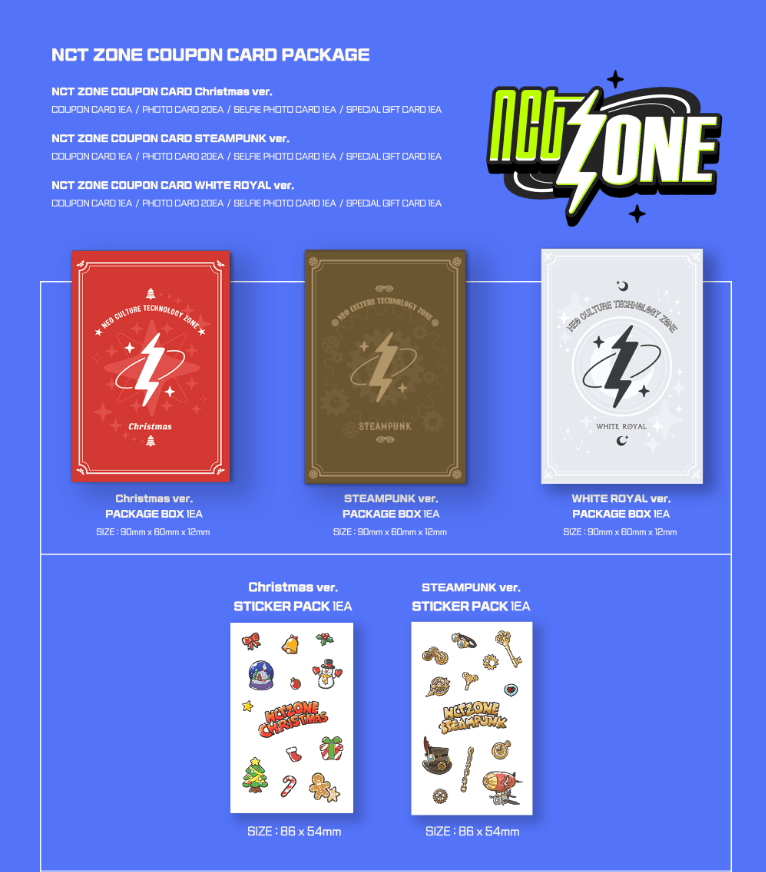 NCT - NCT ZONE COUPON CARD PACKAGE - J-Store Online