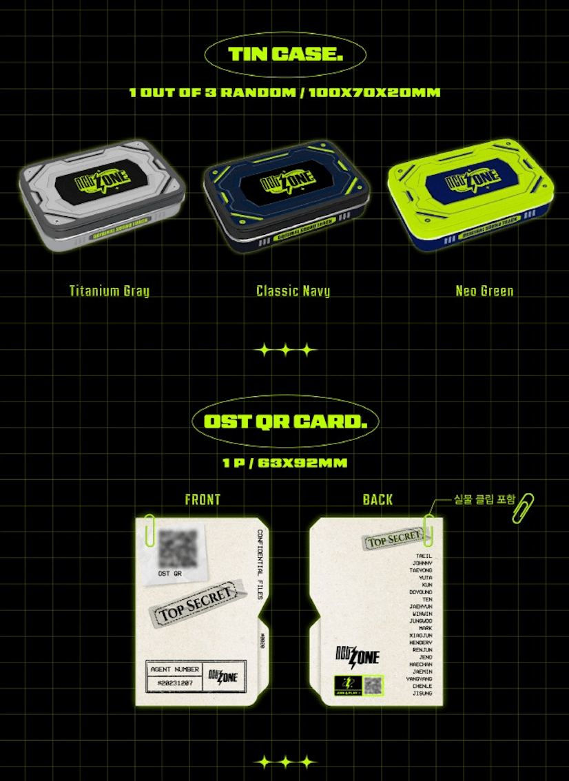 NCT - NCT ZONE OST "DO IT (LET'S PLAY)" - TIN CASE VER. - J-Store Online