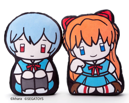 Neon Genesis Evangelion - 2D Plüsch - Rei & Asuka - J-Store Online