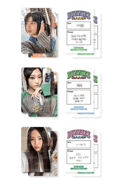 NEWJEANS - BUNNIES CAMP - PHOTO CARD SET - J-Store Online